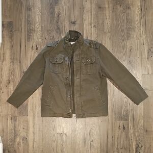 Old Navy Khaki Green Utility Jacket